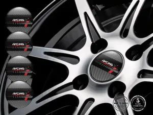 Wheel decals Premium Racing Luxury Rim Badges 